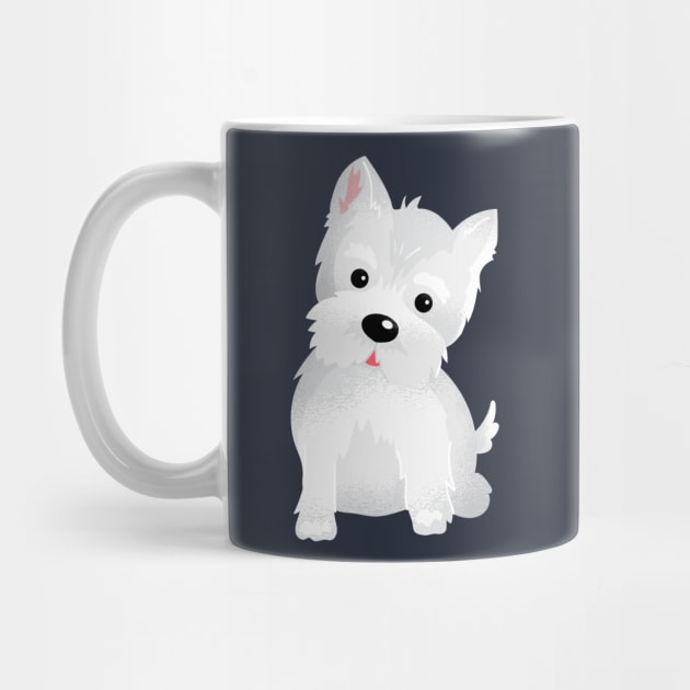 Westie Dog by madeinchorley